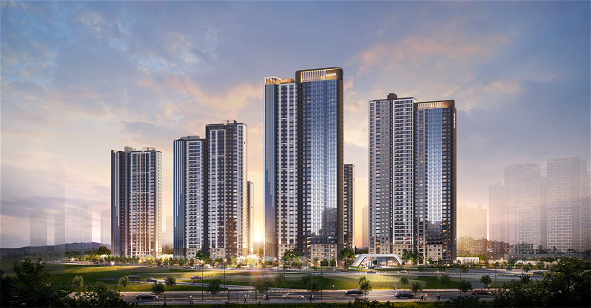 인하대역 수자인 로이센트 조감도 1